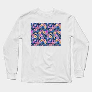 Pastel Flowers Long Sleeve T-Shirt